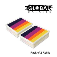 Global Colours Refill Pack of 2 Hobart (2 PACK Hobart)